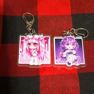 Cute Anime Keychains Set